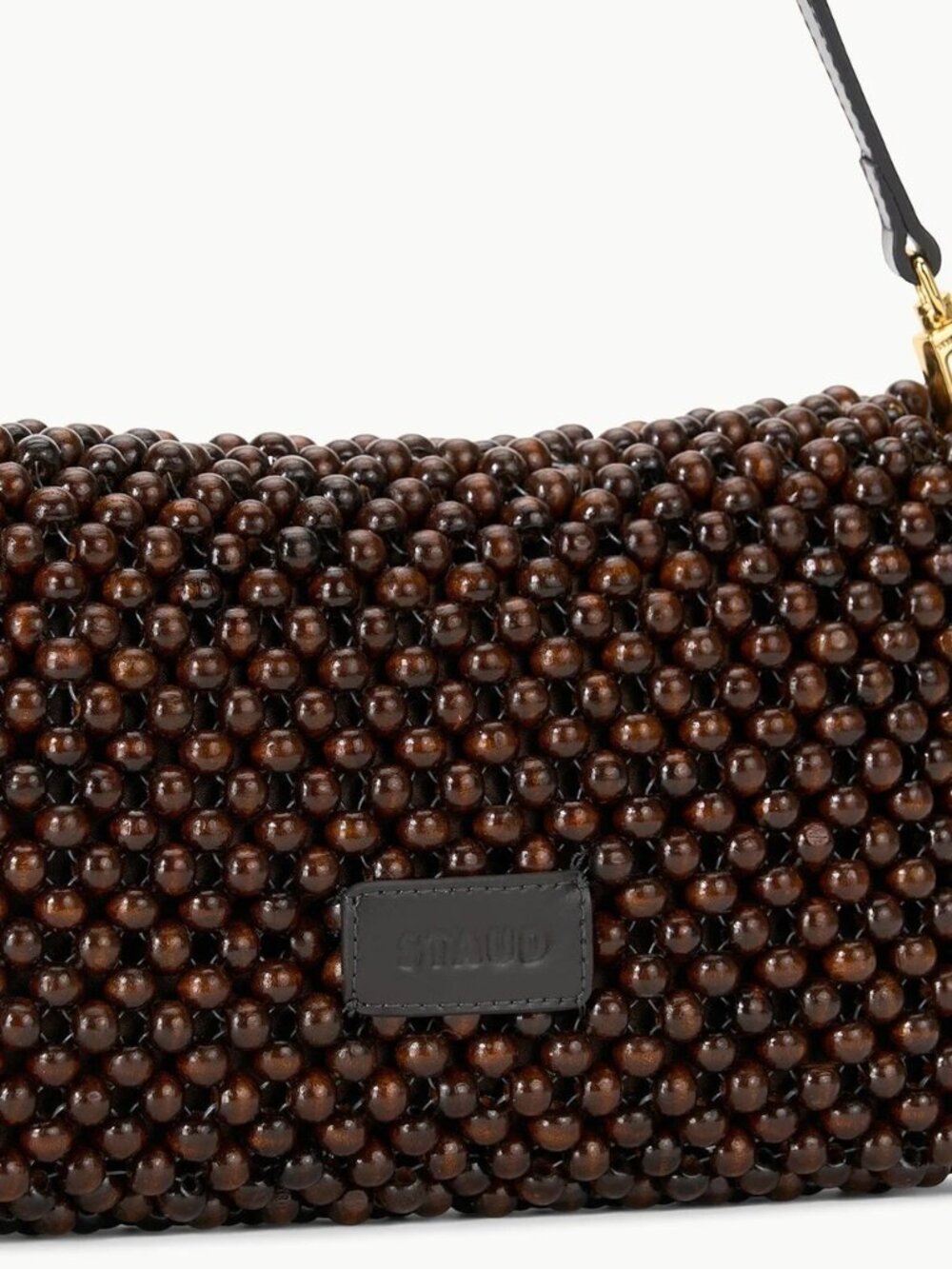 Staud Timmy Shoulder Bag in Dark Brown - Picture 3 of 13